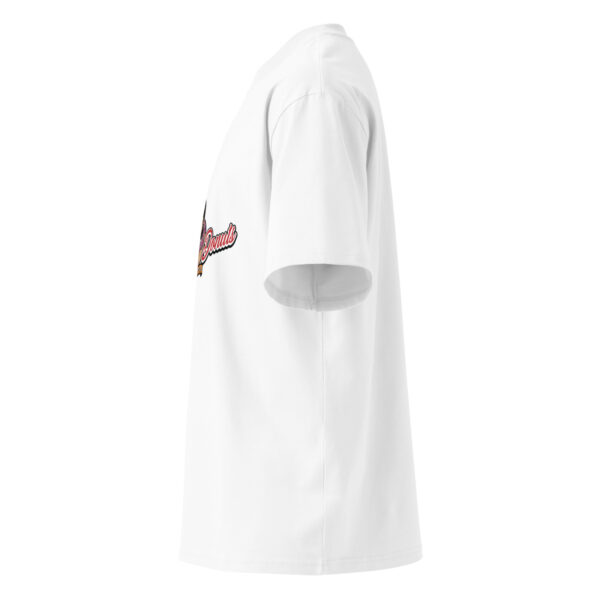Unisex organic oversized high neck t-shirt - Image 3