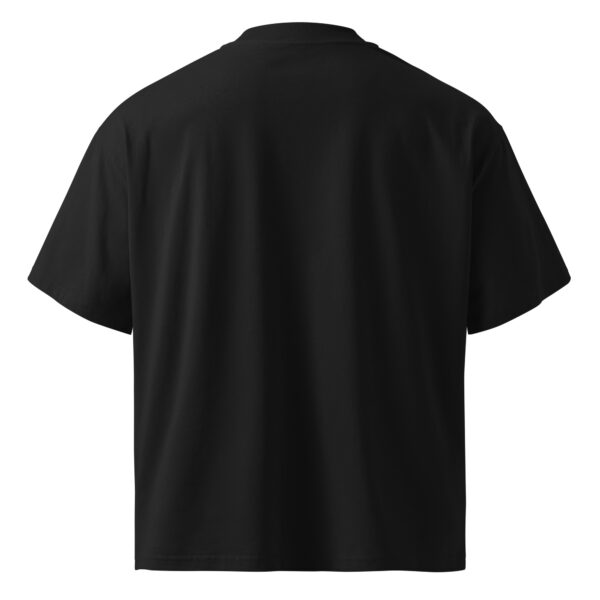 Unisex organic oversized high neck t-shirt - Image 7
