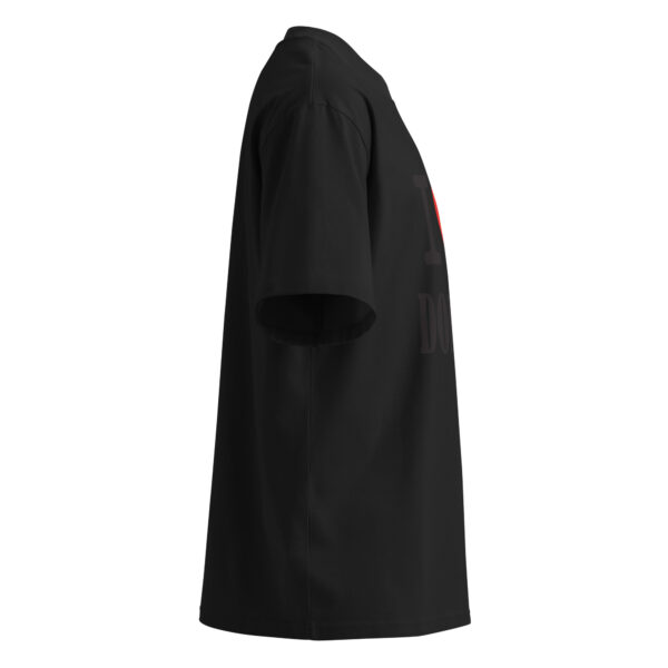 Unisex organic oversized high neck t-shirt - Image 17