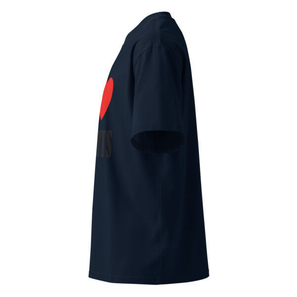 Unisex organic oversized high neck t-shirt - Image 11
