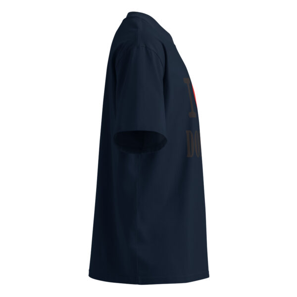 Unisex organic oversized high neck t-shirt - Image 16