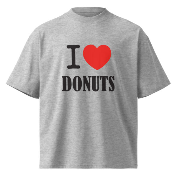 Unisex organic oversized high neck t-shirt