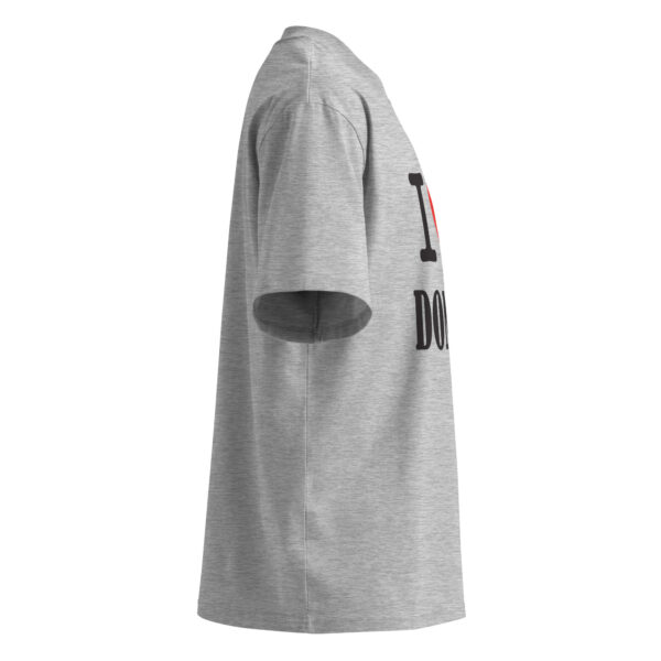 Unisex organic oversized high neck t-shirt - Image 18