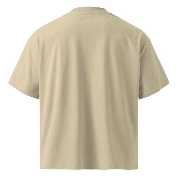 Unisex organic oversized high neck t-shirt - Image 9