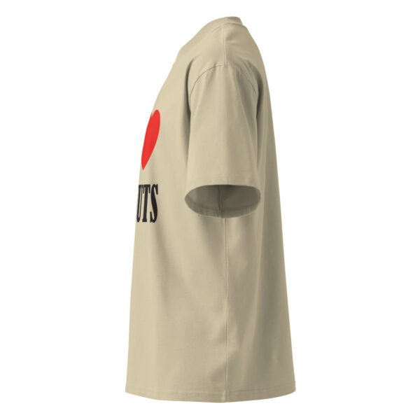 Unisex organic oversized high neck t-shirt - Image 14