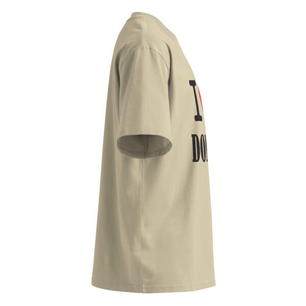 Unisex organic oversized high neck t-shirt - Image 19