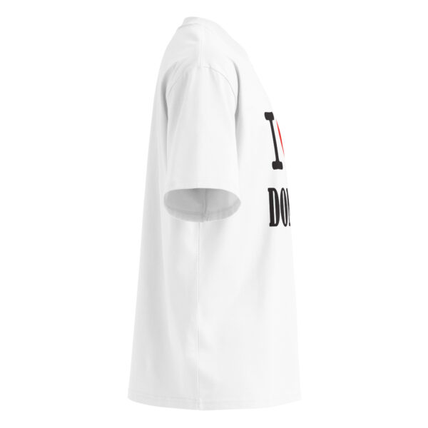 Unisex organic oversized high neck t-shirt - Image 20